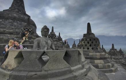 Pengunjung Candi Borobudur Capai 75 Ribu Orang selama Perayaan Waisak 2024