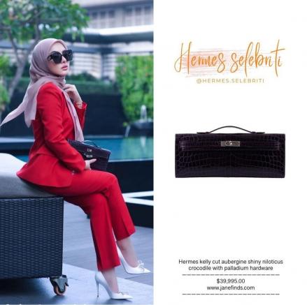 Syahrini Pakai Dompet Rp580 Juta, Netizen: Bisa Buat Beli Mobil (FOTO:IG Hermes selebriti)