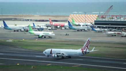 AirNav Indonesia Catat 21 Penerbangan di Bandara Soetta Dibatalkan Akibat Layang-layang. (Foto: Inews Media Group)