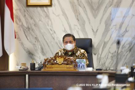 Ekonomi RI Bergerak Maju di Saat Stagflasi, Airlangga: Kita Tidak Boleh Lengah. (Foto: MNC Media)