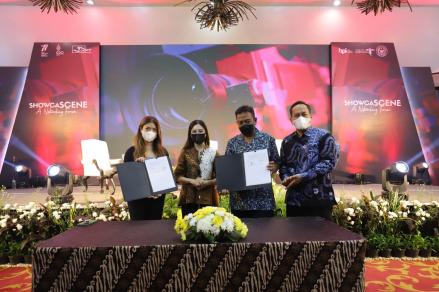 Siap Hadapi Tantangan di Industri Perfilman, Vision+ Teken Kerja Sama dengan BPI. (Foto: MNC Media)