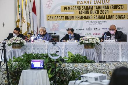 Martina Berto (MBTO) Siapkan Strategi Penjualan di 2022, Apa Saja?(FOTO:Dok Ist))