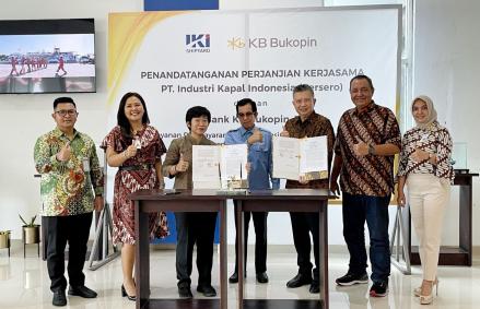 Bank KB Bukopin Layani Pembayaran Manfaat Pensiun PT Industri Kapal Indonesia (Persero). (Foto: Adv BBKP)