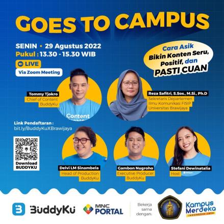 BuddyKu Goes To Campus di Universitas Brawijaya, Bangun Kualitas iGeneration (FOTO: MNC Media)