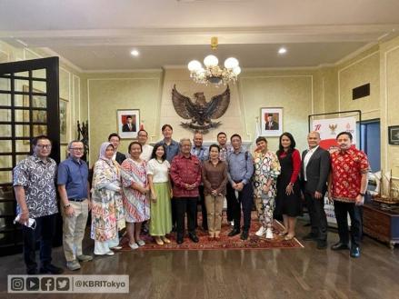 HUT RI ke-77 di Jepang: KBRI Tokyo Gelar Temu Pelaku Usaha