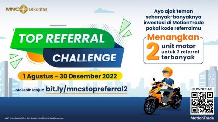 Program Top Referral Challenge di MotionTrade Berhadiah Motor, Ini Caranya (Dok.MNC)