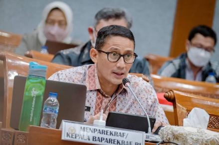 Sandiaga Uno Jajaki Kerja Sama Wisata Cruise dengan Mendag Singapura. (Foto: MNC Media)