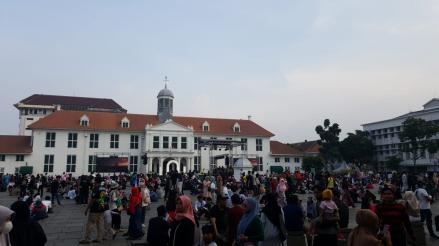 Jelang KTT ASEAN 2023, Heru Budi Instruksikan Jajaran Jaga Kawasan Wisata Kota Tua. (Foto MNC Media)
