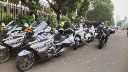 Fantastis! Harga Motor Pengawal Presiden Ada yang Rp1 Miliar (Foto: MNC Media)