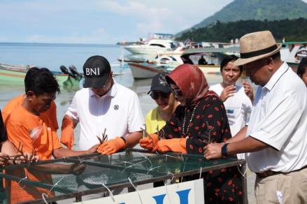 BNI Bantu Tata Kawasan Wisata Bunaken (FOTO: MNC Media)