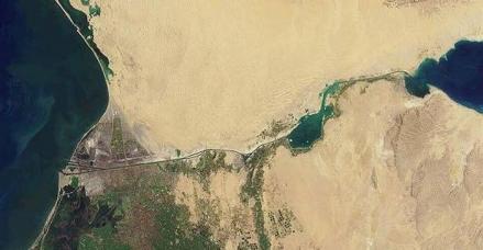 Terusan Suez Mulai Pulih Usai Gencatan Senjata di Gaza. (Foto: MNC Media)