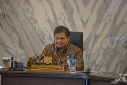 Airlangga Klaim Indonesia Sudah Masuk Masa Endemi. (Foto: MNC Media)