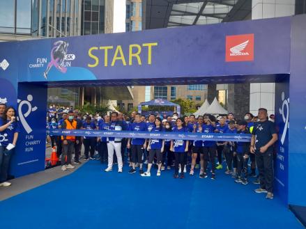 Gelar MNC Fun Charity Run 2022, Hary Tanoesoedibjo : Olahraga untuk Kesehatan Kita Semua. (MNC Media)