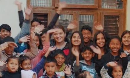Kisah Maggie Doyne Adopsi 65 Anak terlantar Akibat Perang Saudara Nepal. (Foto: MNC Media)