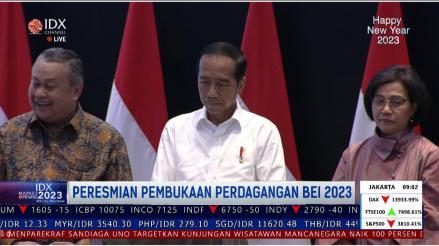 Jokowi: Prospek Pasar Modal RI 2023 Masih Menjanjikan (Foto: MNC Media)