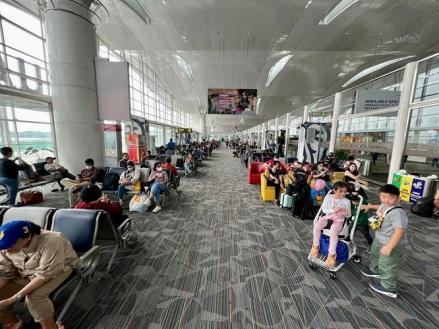 Bandara Kualanamu Layani 512.537 Penumpang selama Nataru. (Foto: Wahyudi Aulia Siregar/MNC Media)