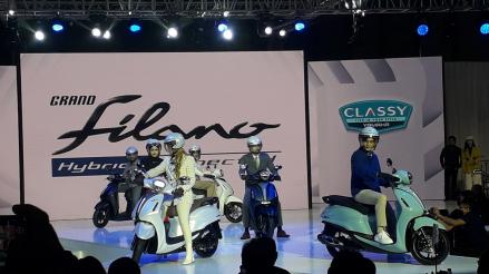 Skuter Hybrid-Connected Yamaha Grand Filano Diluncurkan di RI, Harga Rp27 Juta (Dok.Ist)