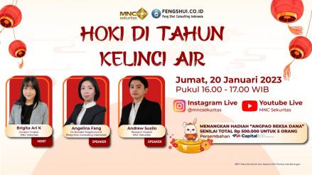 Simak Live MNC Sekuritas, Hoki dan Prediksi Investasi di Tahun Kelinci Air (FOTO:MNC Media)