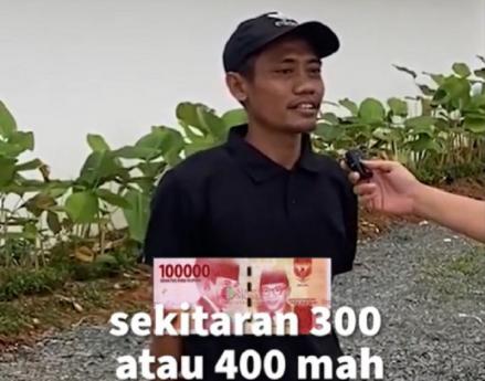 Penghasilan Tukang Parkir Ngeri-Ngeri Sedap, Sampai Rp12 Juta Sebulan. (Foto: Tiktok @impas.media).