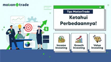 Simak Tips MotionTrade: Beda Income Investing, Growth Investing, dan Value Investing. (Foto: MNC Media)