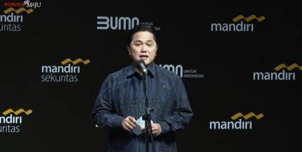 Erick Thohir Target Investasi BUMN Tembus Rp127 Triliun di 2023. (Foto: Youtube Setpres).