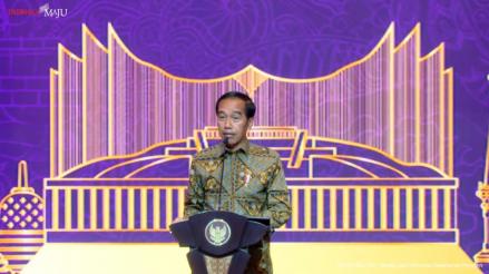Jokowi Minta Sektor Keuangan Danai Dua Sektor Utama Demi Indonesia Maju. (Foto: MNC Media)