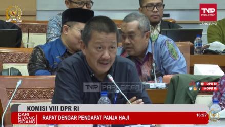 Turunkan Usulan Biaya Penerbangan Haji Jadi Rp32,7 Juta, Ini Pertimbangan Bos Garuda. (Foto: Tangkapan Layar YT Komisi VIII DPR RI)