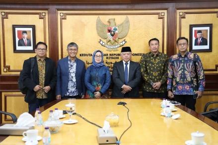 Bertemu Dewan Pers, Dubes RI untuk Arab Saudi Dorong Produk Domestik untuk Ibadah Haji. (Foto: MNC Media)