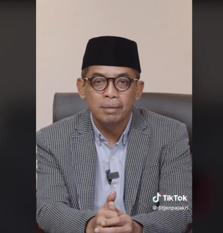 Kecam Pamer Harta, Dirjen Pajak: Beri Stigma Negatif pada 45 Ribu Pegawai DJP. (Foto: Tangkapan Layar akun Tiktok @ditjenpajakri)