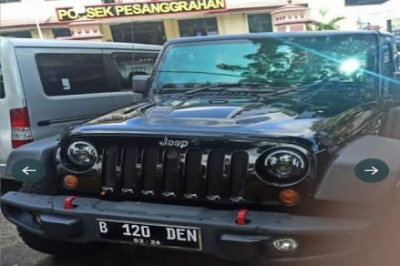 Jeep Rubicon Milik Anak Pejabat Tersangka Penganiayaan, Harganya Rp800 Jutaan (FOTO:MNC Media)