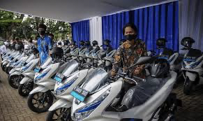 Kemenperin Sebut Program Subsidi Sukses Dorong Penjualan Motor Listrik. (Foto: MNC Media)