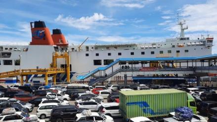 WFA ASN Diperpanjang, Pola Arus Balik di Bakauheni Diprediksi Tak Berubah. Foto: MNC Media.