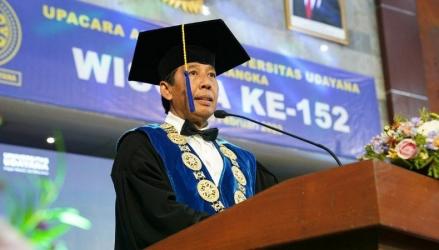 Kekayaan Rektor Udayana Miliaran, Tersangka Korupsi Dana Pengembangan Institusi. (Foto: MNC Media)
