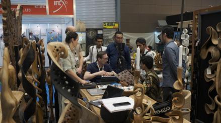 Transaksi International Furniture Expo Tembus USD250 Juta. (Foto: MNC Media)