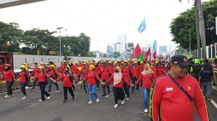 Ada Demo Kawal Keputusan MK, Masyarakat Diminta Hindari Ruas Jalan Ini (FOTO:MNC Media)