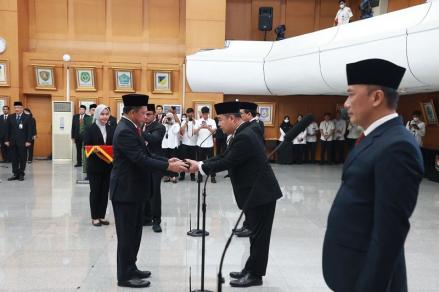 Dirjen Dukcapil Zudan Arif Dilantik Jadi Sekretaris BNPP, Ini Penggantinya. (Foto: Ist).