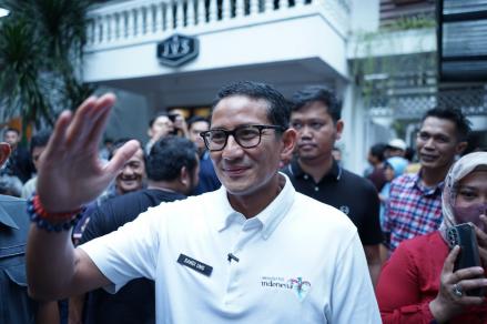 Soal Harta Naik Rp300 Miliar di e-LHKPN, Sandiaga Uno: Investasi Surat Berharga. (Foto: MNC Media)