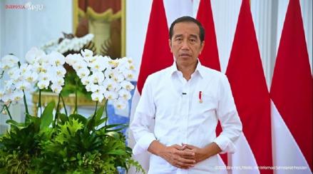 Jokowi Tegaskan Larangan Bukber Hanya untuk Pejabat, Bukan Masyarakat Umum. (Foto Setpres).