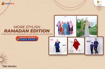 Beli Baju Muslim Buat Lebaran Bisa Dapat Emas? Buruan Cek di AladinMall (Foto: MNC Media)