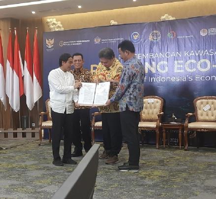 Kembangkan Kawasan Rempang KPBPB Batam, Airlangga Target Investasi Rp50 Triliun (Foto Michelle)