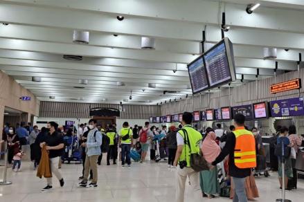 Penumpang di Bandara Internasional Juanda Tumbuh 23 Persen selama Libur Lebaran 2023 (FOTO:MNC Media)