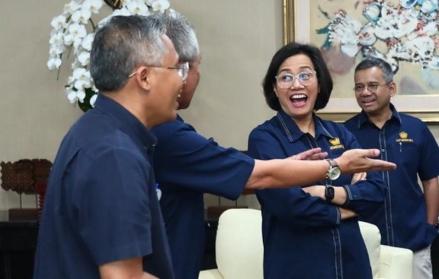 Cerita Lucu Sri Mulyani saat Rapim di Hari Pertama Kerja Usai Lebaran (Instagram Sri Mulyani)