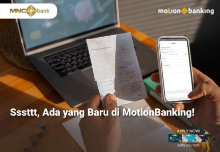Asik, Ada Fitur Baru Nih di MotionBanking. (Foto MNC Media)