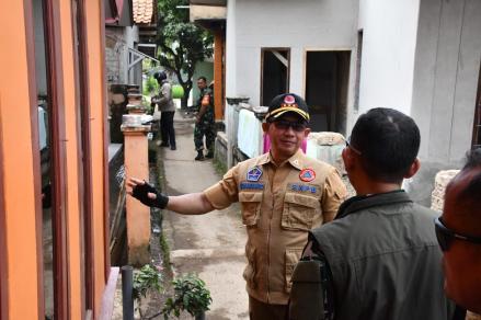 Kepala BNPB Tinjau Rumah Tahan Gempa di Cianjur, Begini Progresnya. (Foto: BNPB)