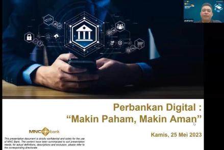 Lewat Webinar, MNC Bank (BCAP) Berikan Tips Hadapi Cyber Crime (FOTO:MNC Media)