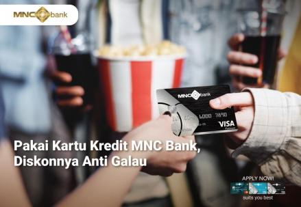 Saktinya Pakai Kartu Kredit MNC Bank, Diskonnya Anti Galau (FOTO:MNC Media)