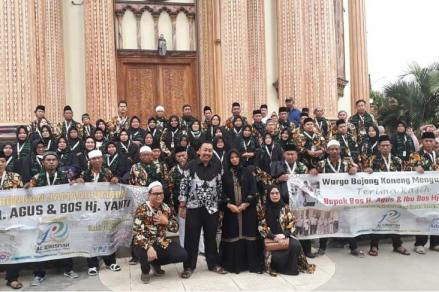 Sumber Kekayaan Agus Suhela, Berangkatkan Umrah Warga 2 RT di Bekasi (Foto: MNC Media)