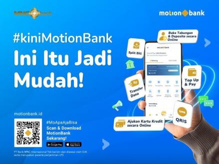 Lakukan Re-branding, MotionBanking Berubah Nama jadi MotionBank (FOTO:MNC Media)