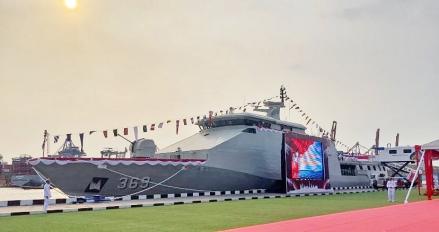 KRI Bung Karno-369 Resmi Perkuat TNI AL, Ini Spesifikasinya. (Foto: MNC Media)
