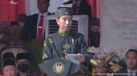 Jokowi Sebut Ideologi Pancasila Pondasi Keberhasilan Jaga Stabilitas Ekonomi (FOTO:MNC Media)
